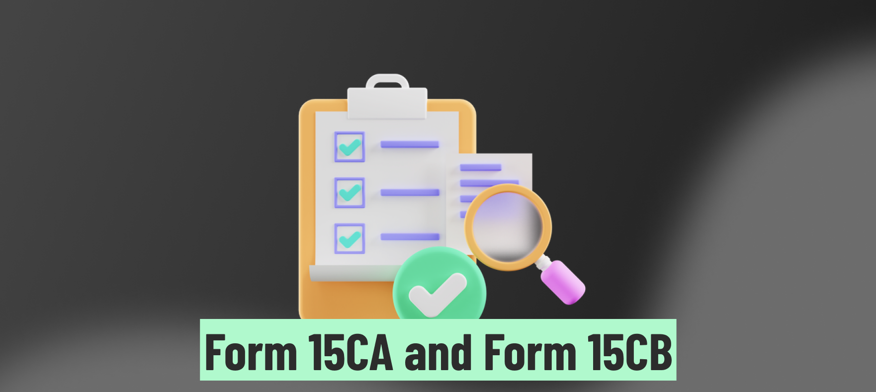 Form 15CB Certification in India